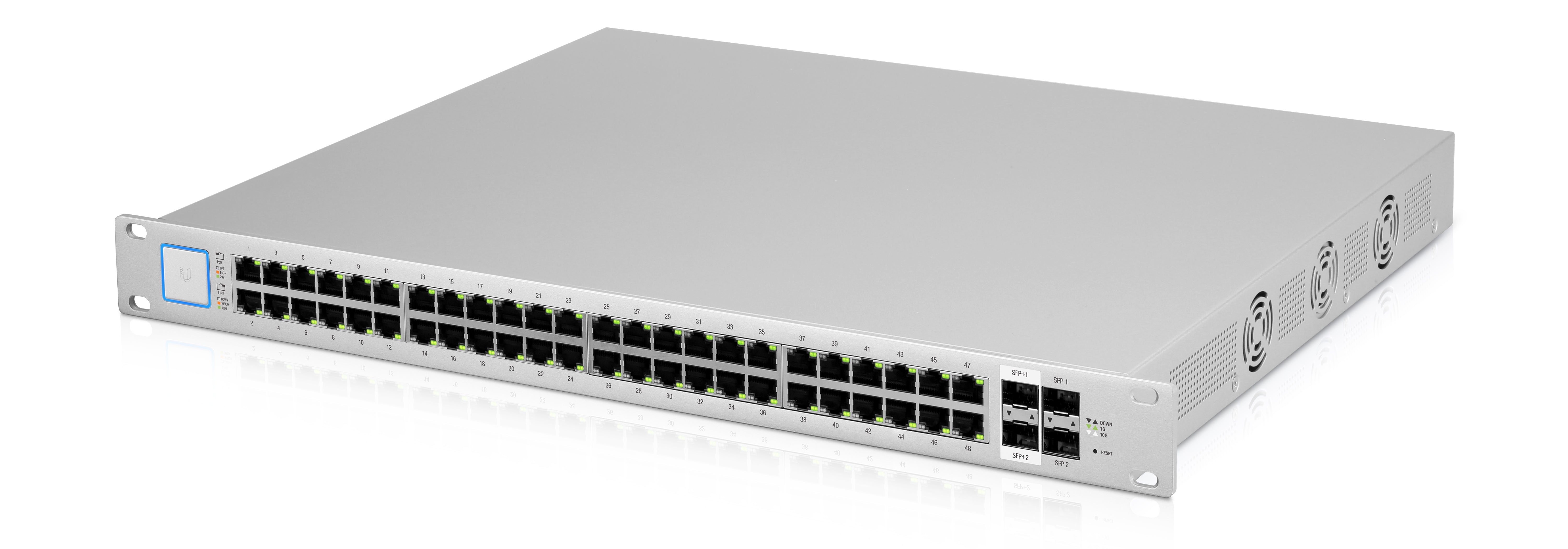 Ubiquiti UniFi Switch 48, 500W PoE+, 48 Gbit P. Ubiquiti UniFi Switch 48, 500W PoE+, 48 Gbit P.